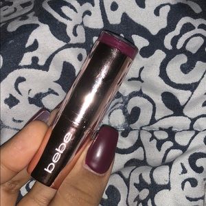 A beautiful dark purple “BEBE” lipstick!